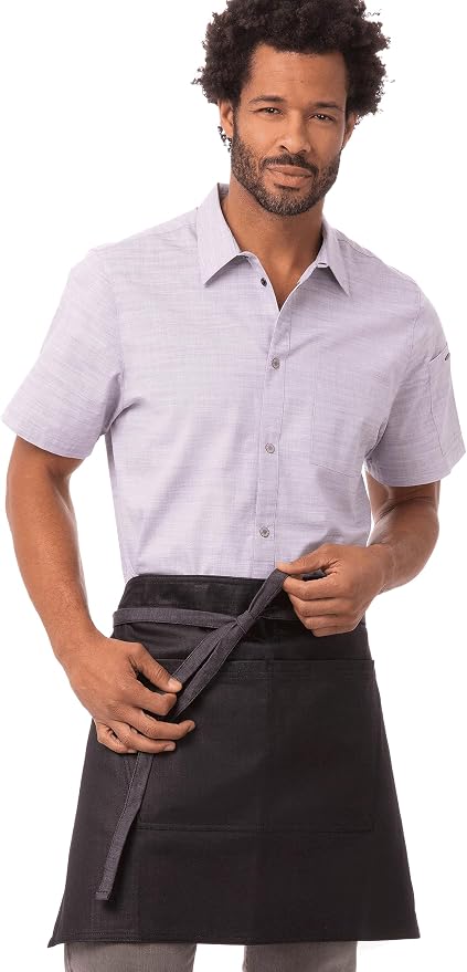 Chef Works Unisex Boulder Half Bistro Apron by ChefWorks