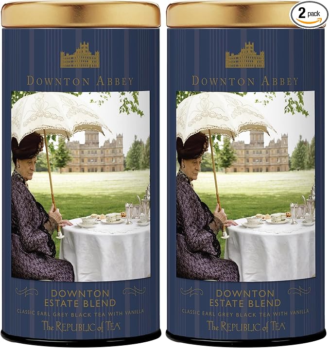 The Republic of Tea Downton Abbey® Estate Blend Tea, 36 Tea Bags (Pack of 2)