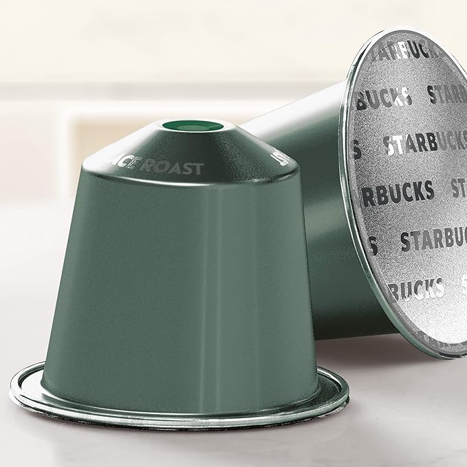 Starbucks by Nespresso Original Line, Pike Place, Medium Roast Coffee,Espresso Pods, (Pack of 10)