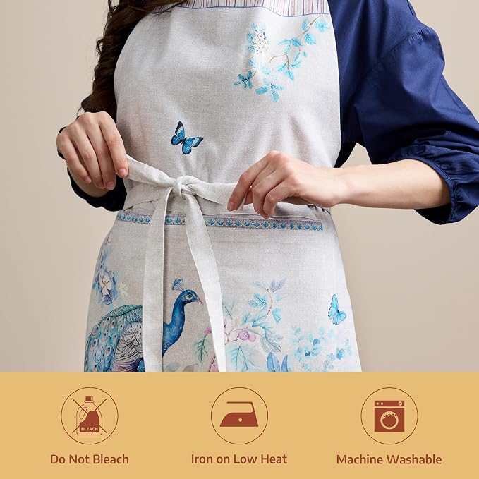 Maison d' Hermine 100% Cotton Apron for women with Pocket Kitchen Chef Apron for Men Cooking Mothers Day Gifts - Image 8