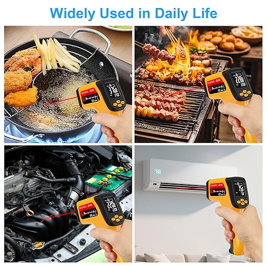 Infrared Thermometer (-58℉～1472℉(-50℃～800℃))