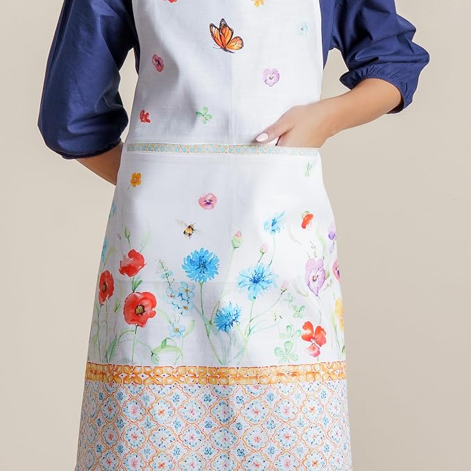 Maison d' Hermine 100% Cotton Apron for women with Pocket Kitchen Chef Apron for Men Cooking Mothers Day Gifts - Image 8