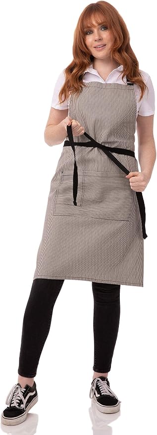 Chef Works Unisex Portland Kitchen Apron, Black, One Size - Image 2