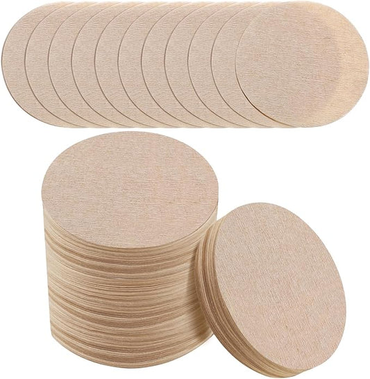 1000 Pcs Unbleached Coffee Filters Unbleached Coffee Filter Paper Round Coffee Maker Filters Compatible with Coffee Tea Filters