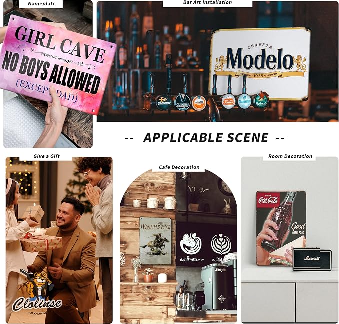 Vintage Bar Cool Things Shop Room Decor | Funny Stupid Man Cave Wall Tin Sign Stuff Poster For Home House Coffee Garage | Metal Retro Sign Everybody Deserves Another Shot Tin sign - Image 6