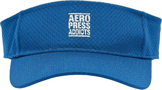 Bold AeroPress Coffee Addict Shirts AeroPress Addicts Sport Sun Visor