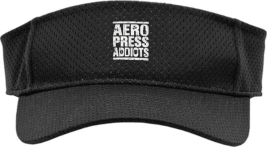 Bold AeroPress Coffee Addict Shirts AeroPress Addicts Sport Sun Visor