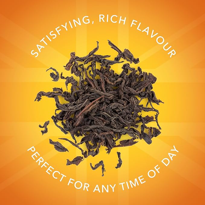 Twinings English Breakfast Loose Leaf Tea, 17.6 Ounces (500g) Resealable Pouch (Pack of 1), Smooth, Flavourful, Robust Black Tea Leaves, Caffeinated, Enjoy Hot or Iced