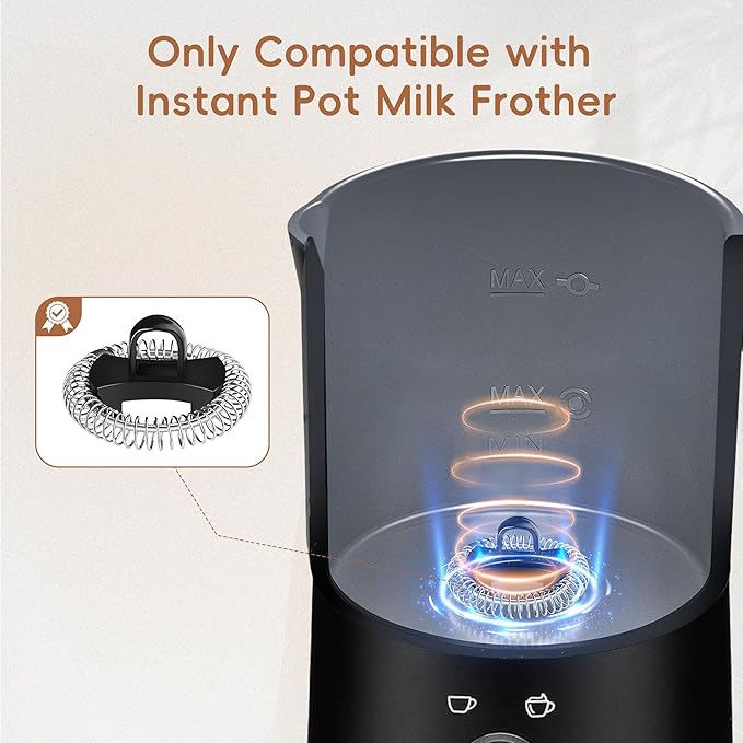 Whisks for Instant Pot Milk Frother, 2 Packs, Only Compatible with The Instant Pot 4-in-1 Electric Milk Steamer, Doesn’t fit The Magic Froth 9-in-1, Not with Other Brands of Milk Frothers