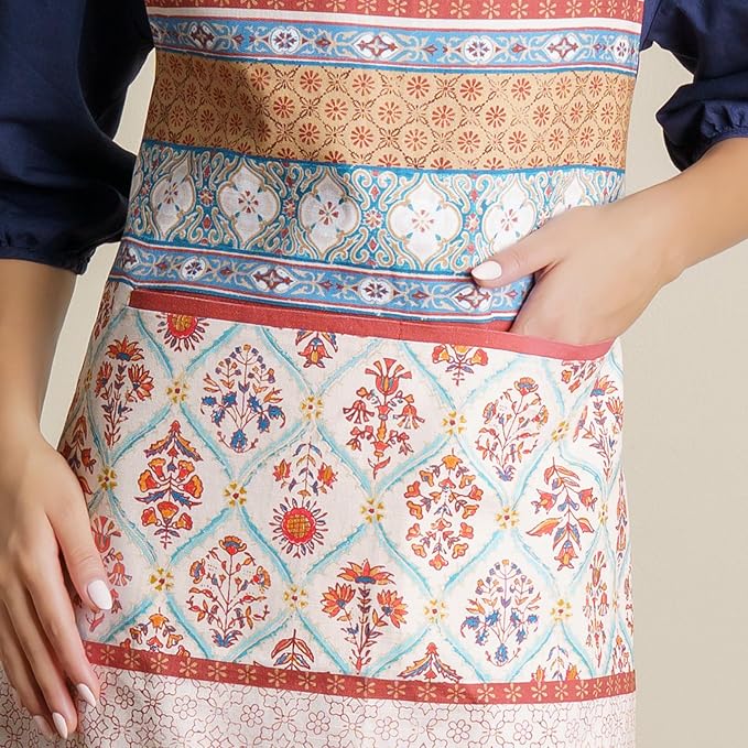 Maison d' Hermine 100% Cotton Apron for women with Pocket Kitchen Chef Apron for Men Cooking Mothers Day Gifts - Image 8