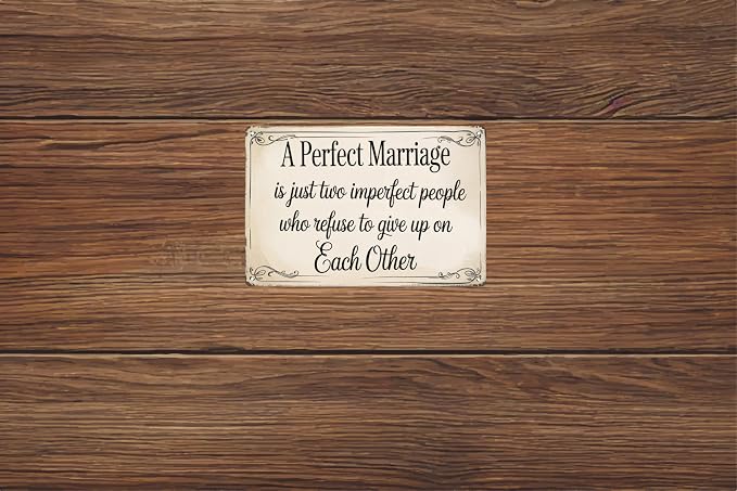 Marriage Room Funny Retro Metal Tin Signs Wall Decor 12x8 in - Image 6