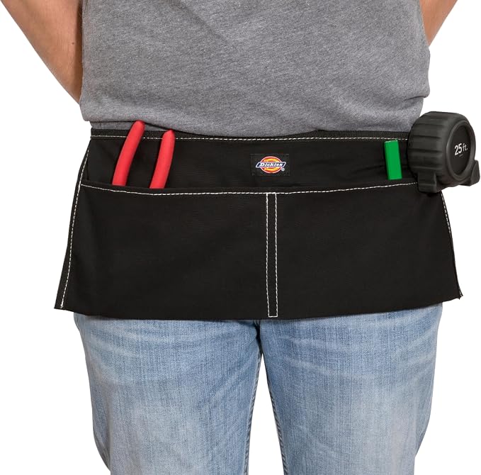 Dickies 2-Pocket Canvas Work Waist Apron, Suitable for Woodworkers, Artists, and Other Craftspeople - Image 3