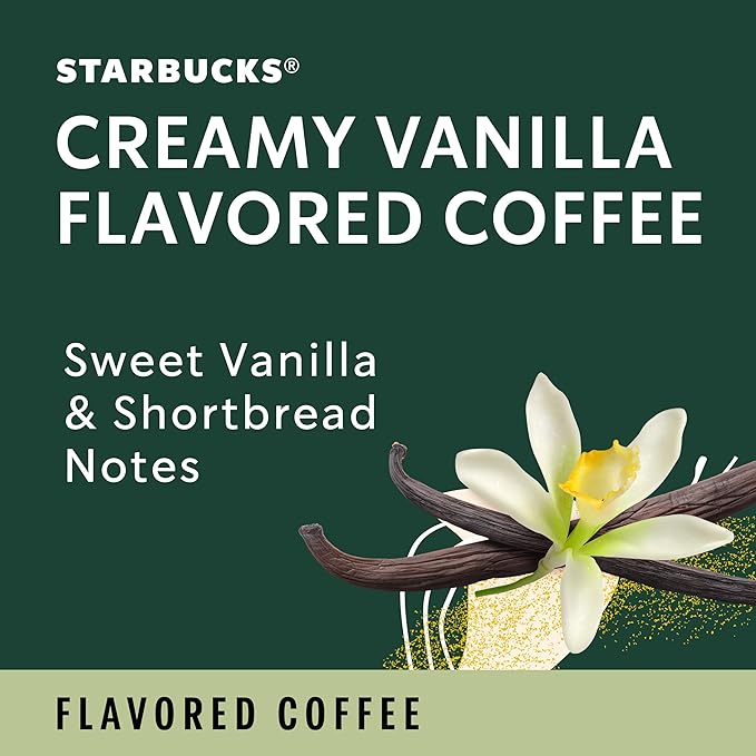 Starbucks by Nespresso Original Line Vanilla Flavored Coffee, Espresso Pods, 10 Count (Pack of 10)