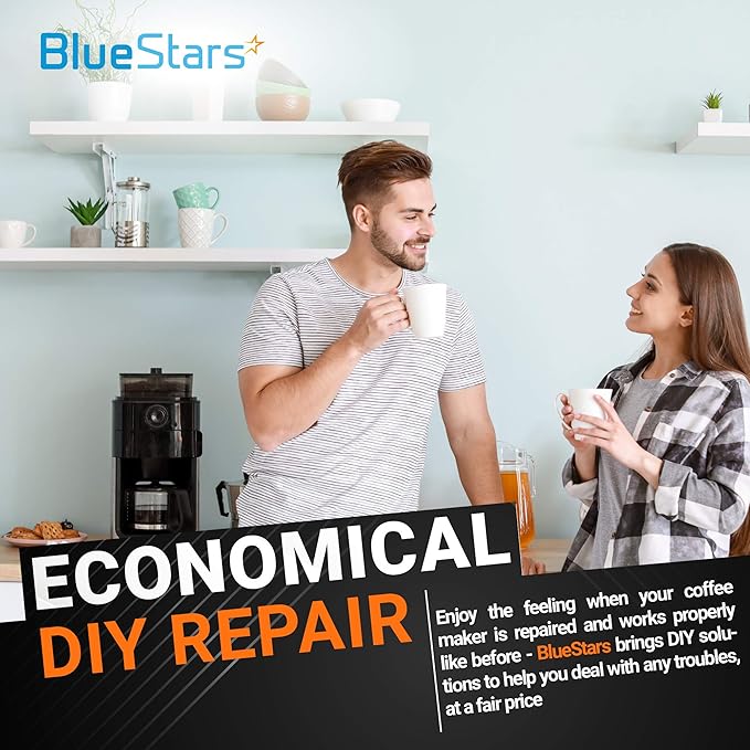 BlueStars Plunger Rubber Gasket Replacement Part Compatible with AeroPress Coffee and Espresso Maker (2pc)