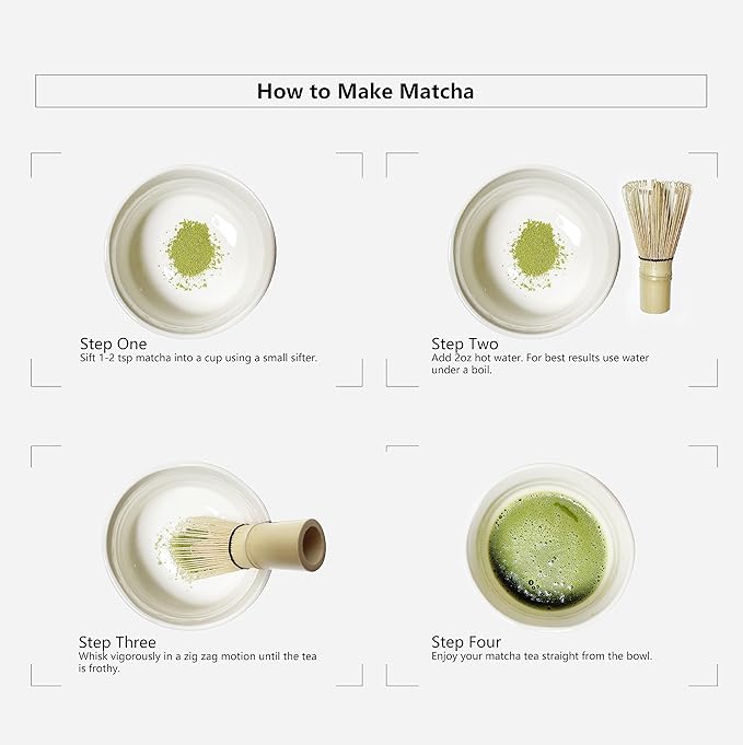 Ceramic Matcha Bowl, Handmade Japanese Green Tea Cup,Matcha Tea Whisk Bowl For Ceremony Chawan 500ml 17oz (White)