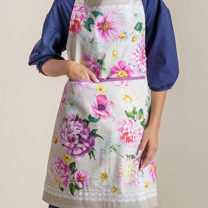 Maison d' Hermine 100% Cotton Apron for women with Pocket Kitchen Chef Apron for Men Cooking Mothers Day Gifts - Image 8