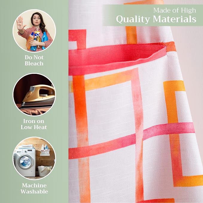 Maison d' Hermine 100% Cotton Apron for women with Pocket Kitchen Chef Apron for Men Cooking Mothers Day Gifts - Image 3