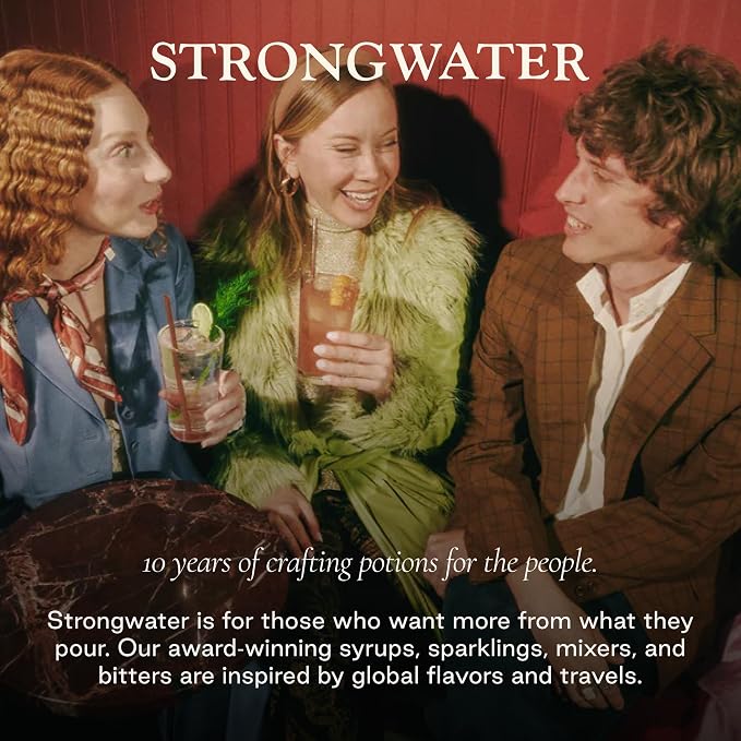 Strongwater Old Fashioned Craft Cocktail Mixer - Makes 96 Cocktails - Handcrafted Old Fashioned Syrup with Maple, Pecans & More - 3 Pack Gift Set, Just Mix with Bourbon or Whiskey - Image 9