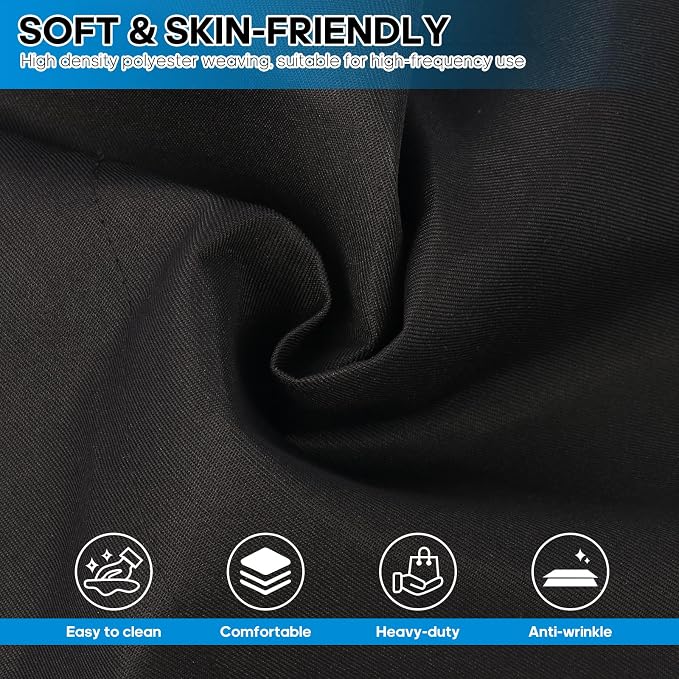 Server Apron with Multi-Pocket Design, Extra-Long Straps & Large Fit for Restaurant Servers, Bartenders & Baristas - Image 5
