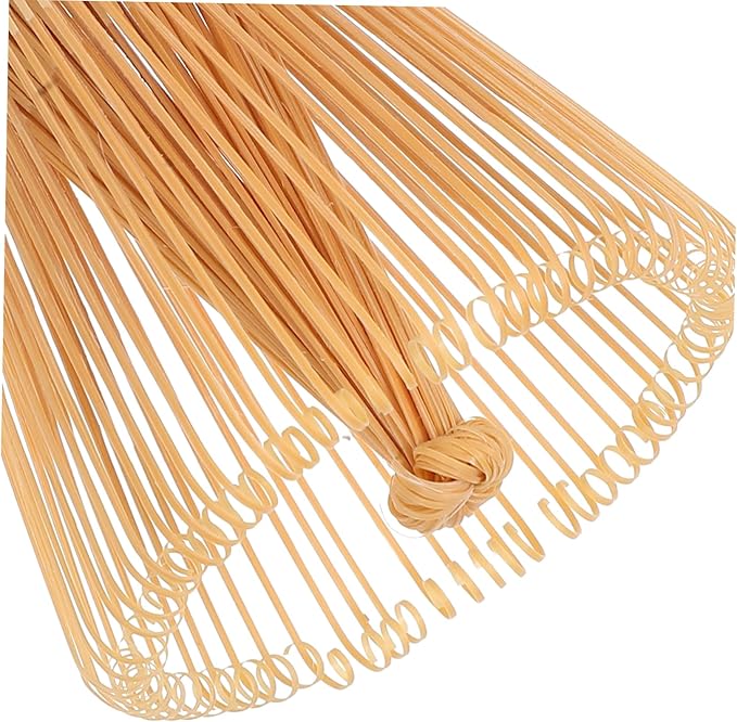 Cabilock 80pieces Matcha Bamboo Whisk Traditional Japanese Chasen Tool for Authentic Tea Ceremony Natural Bamboo Construction Easy to Clean for Matcha Preparation