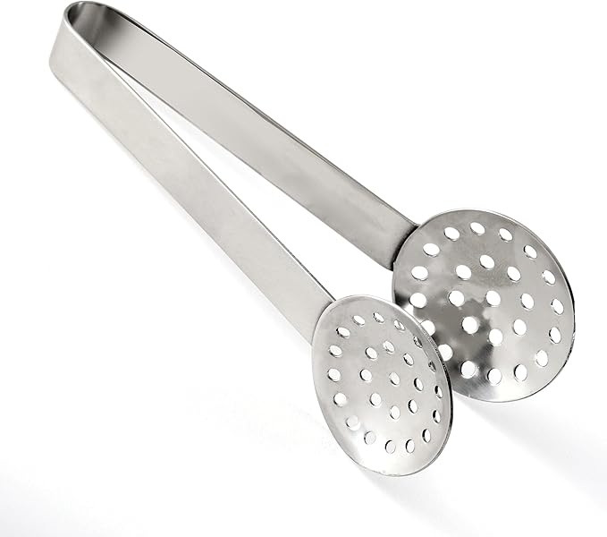 Norpro Stainless Steel Round Tea Bag Squeezer, One Size