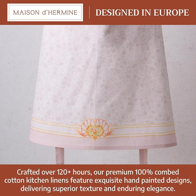 Maison d' Hermine 100% Cotton Apron for women with Pocket Kitchen Chef Apron for Men Cooking Mothers Day Gifts - Image 3