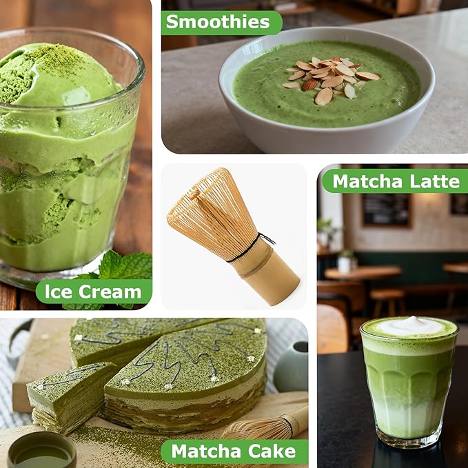 Matcha Whisk Traditional Chasen Bamboo Matcha Wisk for Japanese Tea Ceremony