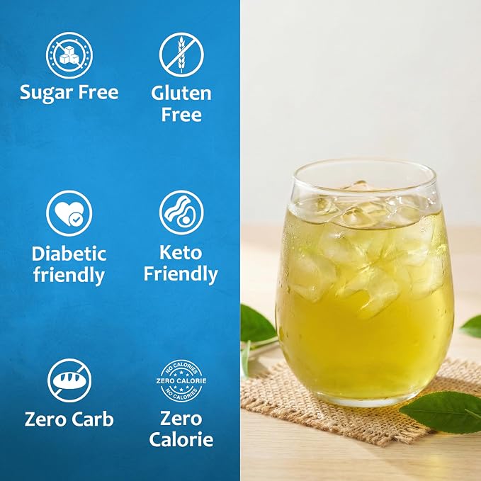 Syruvia Sugar Free Green Tea Flavored Syrup for Drinks, Cocktails, Lemonades, Iced Teas and Desserts – 25.4 fl oz, With Pump - Image 4