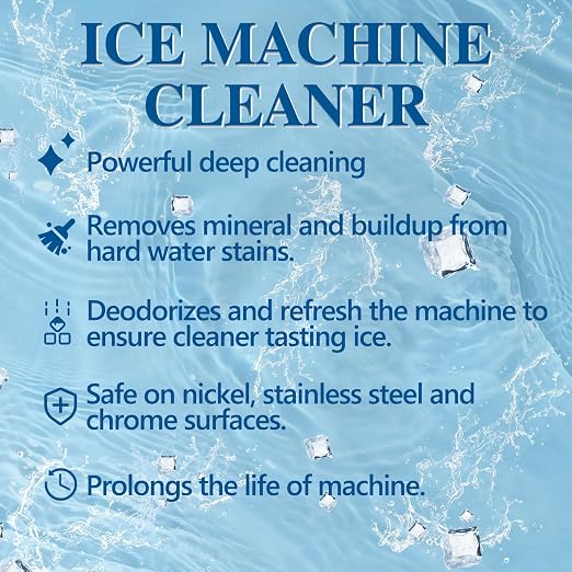 Ice Machine Cleaner Maker Descaler - Nickel Safe Descaler, Ice Maker Cleaner Compatible with Whirlpool, Scotsman, KitchenAid, Affresh, Hoshizaki, GE Opal Cleaning Kit, (1Gallon, 33 Uses) - Image 7