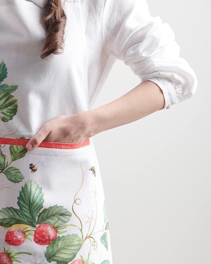 Maison d' Hermine 100% Cotton Apron for women with Pocket Kitchen Chef Apron for Men Cooking Mothers Day Gifts - Image 9