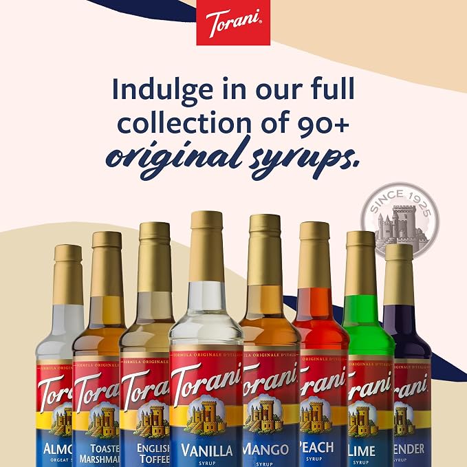 Torani Coffee Syrup, Gingerbread Flavoring for Drinks, Pump Included, 25.4 Fl Oz - Image 8