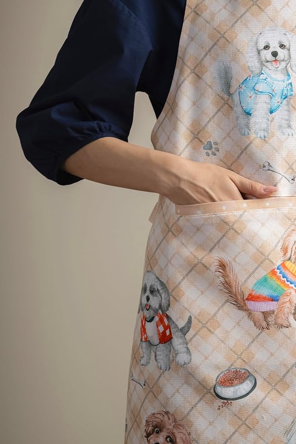 Maison d' Hermine 100% Cotton Apron for women with Pocket Kitchen Chef Apron for Men Cooking Mothers Day Gifts - Image 7