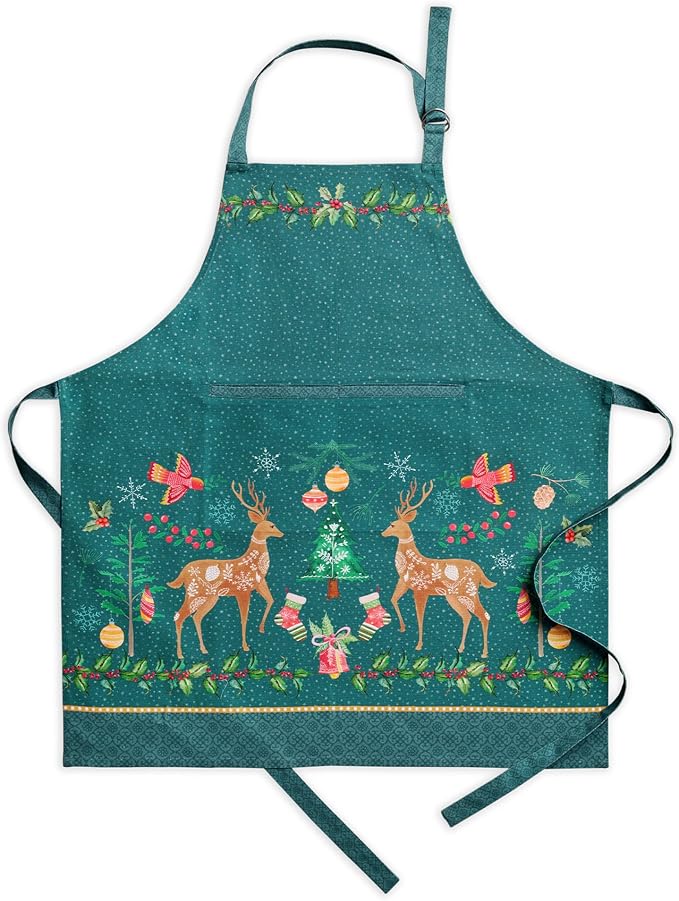 Maison d' Hermine 100% Cotton Apron for women with Pocket Kitchen Chef Apron for Men Cooking Mothers Day Gifts by MaisondHermine