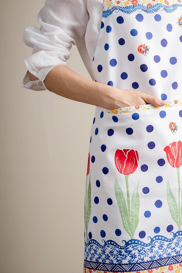 Maison d' Hermine 100% Cotton Apron for women with Pocket Kitchen Chef Apron for Men Cooking Mothers Day Gifts - Image 7