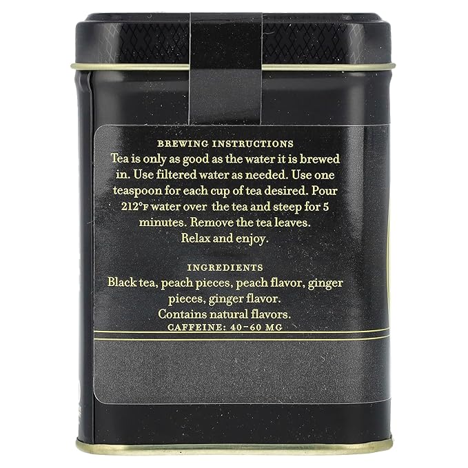 Harney & Sons Peaches & Ginger Loose Tea, 4 Oz