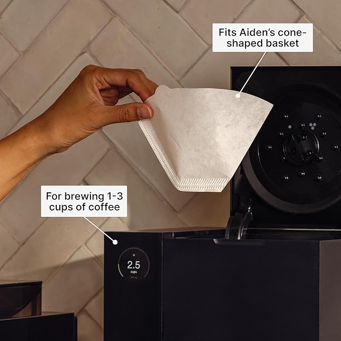 Fellow Aiden Cone Single Brew Filters (Set of 40) - polybag
