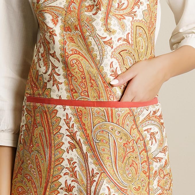 Maison d' Hermine 100% Cotton Apron for women with Pocket Kitchen Chef Apron for Men Cooking Mothers Day Gifts - Image 8