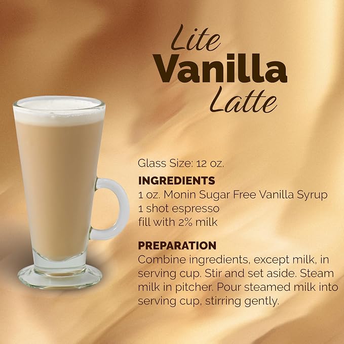 Monin - Sugar Free Vanilla Syrup, Bold Vanilla Bean Flavor, Great for Coffee, Cocktails, & Lattes, Gluten-Free, Non-GMO (750 ml) - Image 6