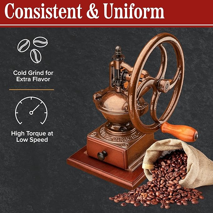 LARGE COFFEE GRINDER (Copper)