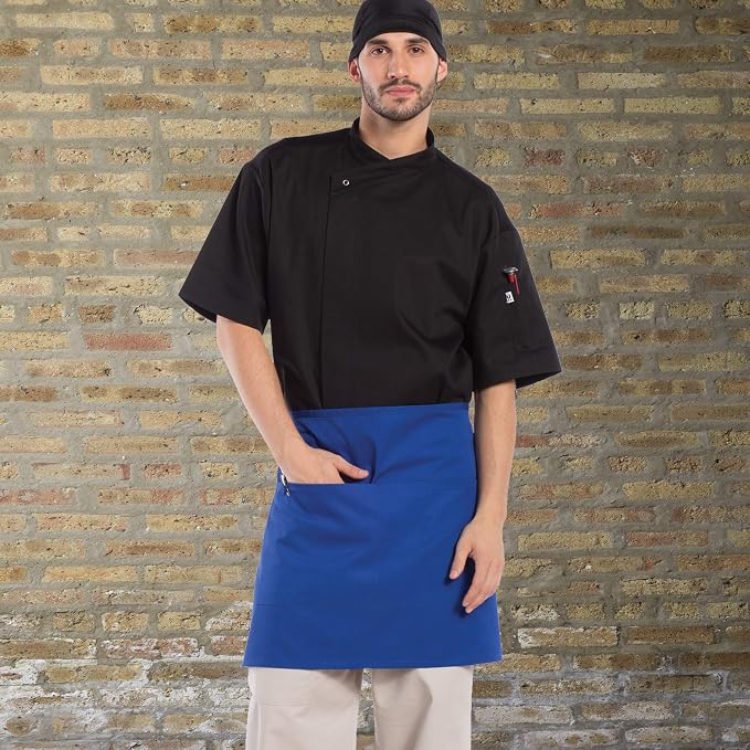 Uncommon Threads Unisex Half Waist Apron with Two Pockets - Image 5