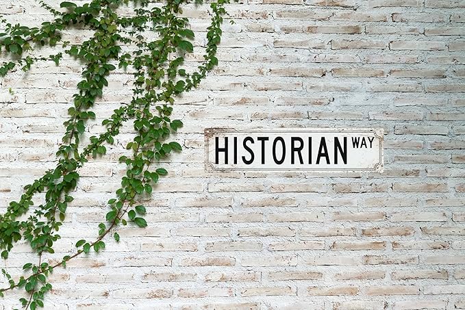 Vintage Tin Sign Retro Metal Historian Way Signs For Home Decor Stylish Wall Art Plaques Gift For Home Bathroom Kitchen And Gothic Wall Decor In Every Room 4x16 In