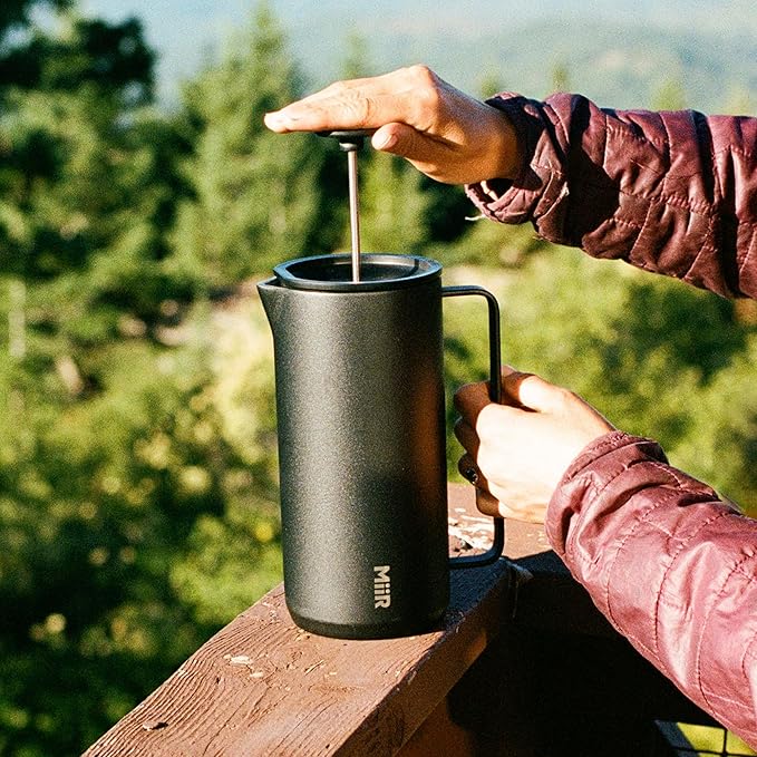 MiiR New Standard French Press - 33oz Insulated French Press Coffee Maker
