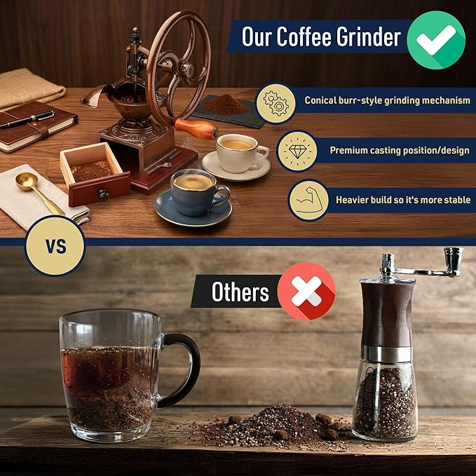 LARGE COFFEE GRINDER (Copper)