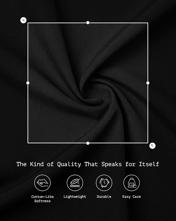 Chef Apron with 3 Pockets and Extra Ties | MJS polyester | Cotton-like feel | Fade & pill resistant | Extra-long ties | Machine washable | Unisex - Image 5
