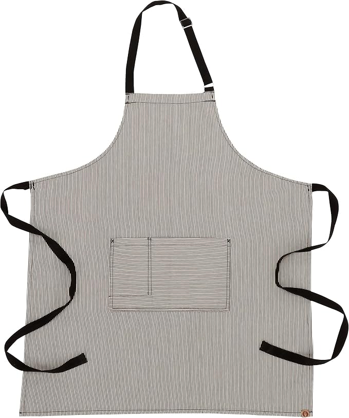 Chef Works Unisex Portland Kitchen Apron, Black, One Size - Image 9
