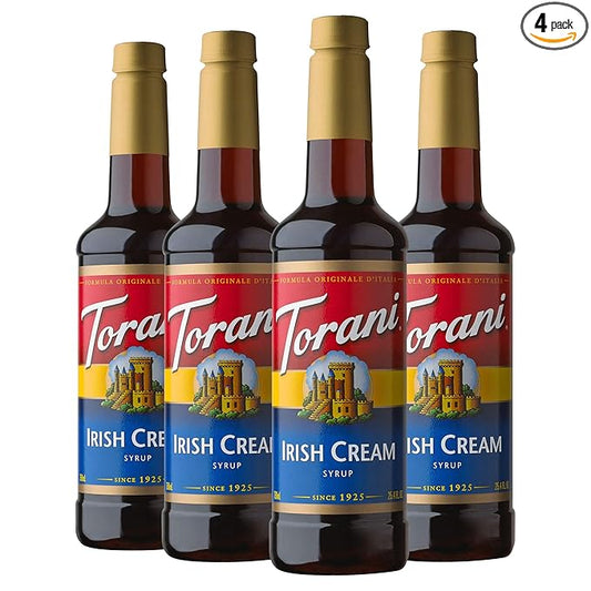 Torani Syrup, Irish Cream, 25.4 Ounces (Pack of 4)