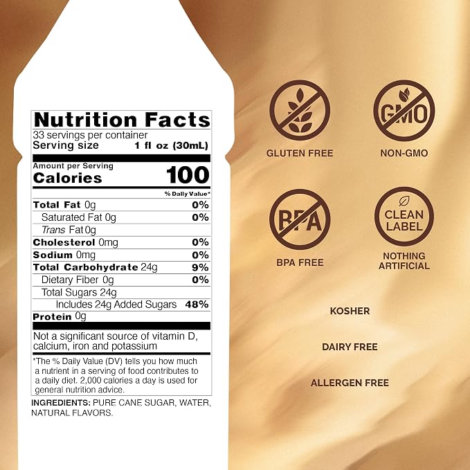 Monin - White Chocolate Syrup | Premium Syrup for Lattes, Mochas & More | Clean Label with No Artificial Flavors, No Artificial Preservatives (BPA-Free Plastic Bottle, 1 Liter) - Image 2