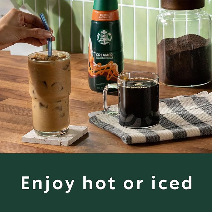 Starbucks Ground Coffee, Dark Roast Hot or Iced Coffee, French Roast, Six 18 oz Bags