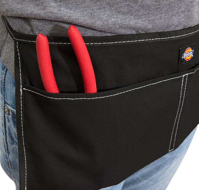 Dickies 2-Pocket Canvas Work Waist Apron, Suitable for Woodworkers, Artists, and Other Craftspeople - Image 2