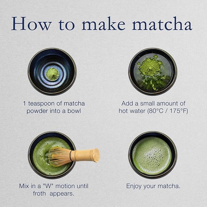 Asayu Japan Matcha Bowl, Handcrafted Starry Night Blue Japanese Ceramic Chawan, Microwave and Dishwasher Safe for Tea Ceremoney, Green Tea, Mino Pottery - Sazanami